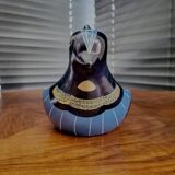 Zweeds design kom in vorm van vogel, Kurt Nilsson voor Jie Gantoft keramiek