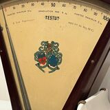 Grocery scale Testud vintage 1950