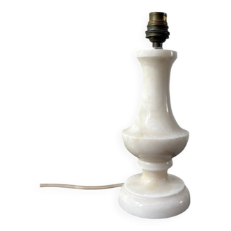 Vintage alabaster lamp base