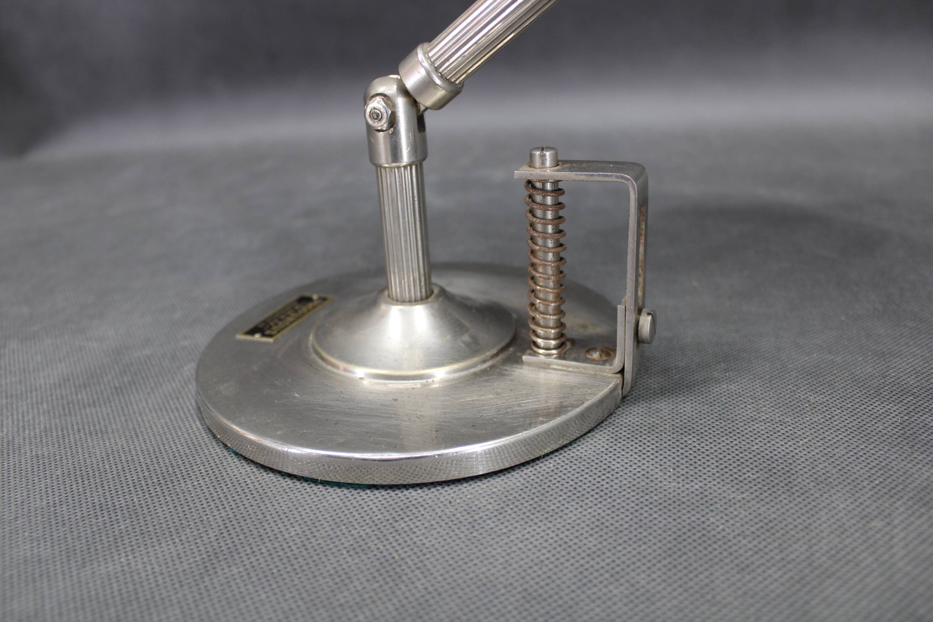 1930s chrome plated table lamp by Profundus, Austria