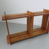 Scandinavian solid wood shelf 60 70s