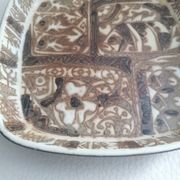 Baca bowl in glazed Danish earthenware Royal Copenhagen design by Nils Thorsson