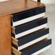Library buffet U 458 black by Jiri Jiroutek for Interier Praha 1960
