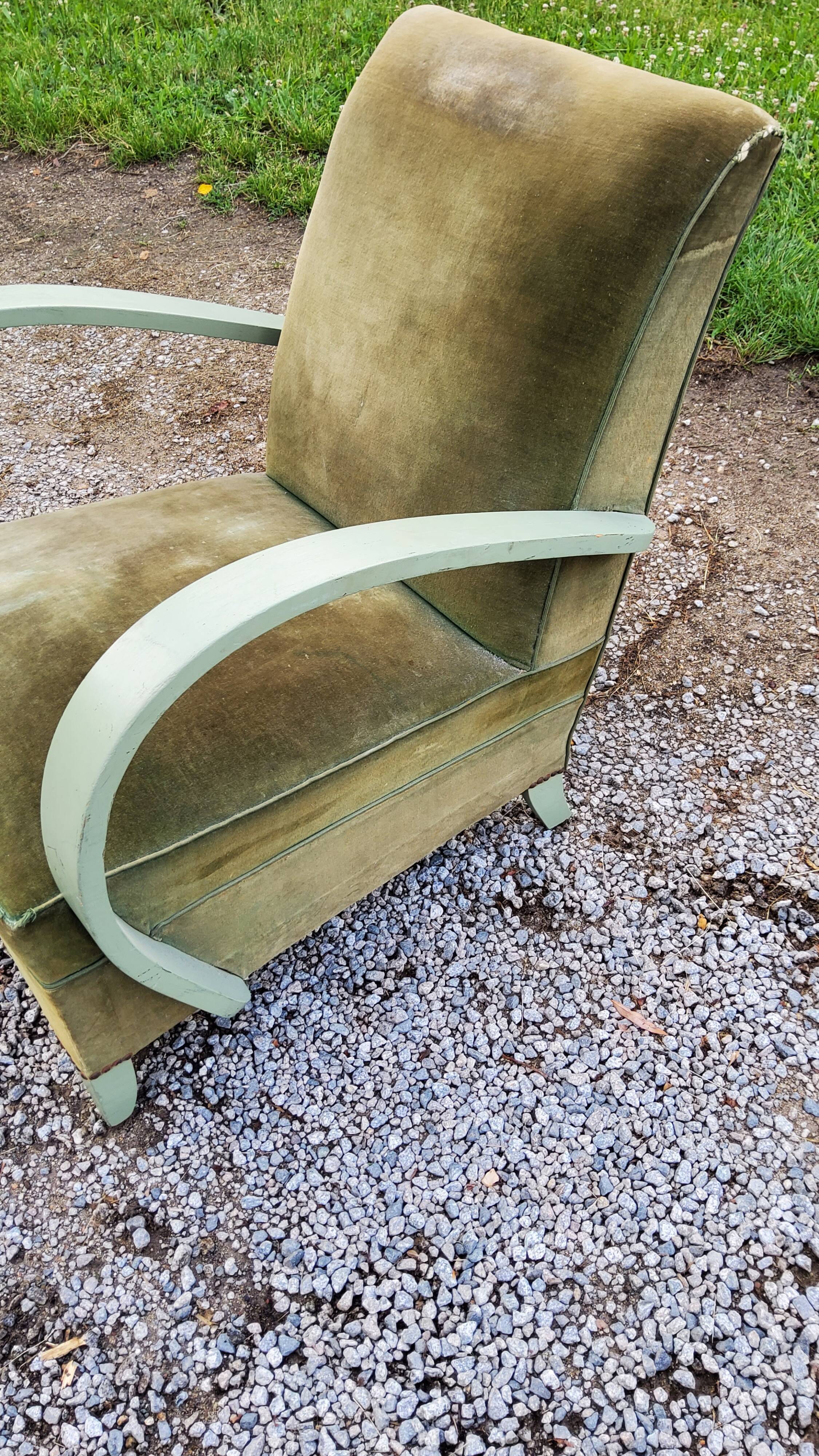 Pair of armchairs from the 30s/50s