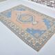 Anatolian floral patterned Oushak rug, reference 3571
