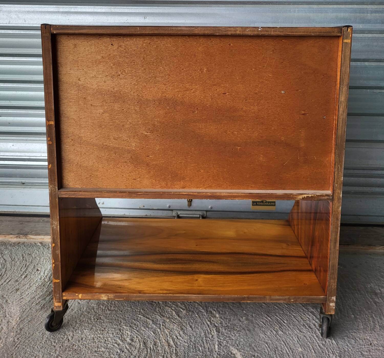 Authentic old bar cabinet console storage Hi-fi Vintage