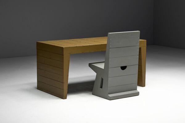 Table à écrire de Nico van der Laan, Pays-Bas, années 1960