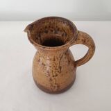Ceramic pitcher (pyrite stoneware) Signed André Bodin