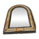 Ancient oriental brass mirror – arch shape