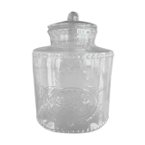 Oval confectionery jar