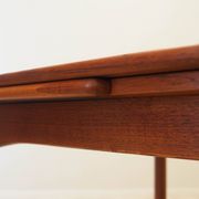 Teak table, Danish design, 1970s, manufactured in Denmark
