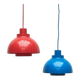Mid-Century Danish Minisol pendant lamps by K. Kewo for Nordic Solar, 1960s, set of 2
