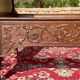 Pair of oak beds style Louis XV /Louis XVI