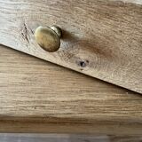 Antique solid oak farmhouse table