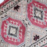 Vintage carpet Uzbek Bukhara handmade 32cm x 97cm 1970s