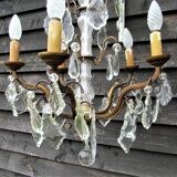 Lustre en cristal style Louis XV