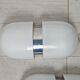 Vintage wall lamps in burnished brass, 1960s, set of 2