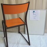 Series of 7 vintage chairs