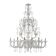 Imperial Venetian Modern White "Ca' Rezzonico" With Curls Murano Glass Chan