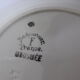 6 hollow plates of Badonviller model Mousmee 221002