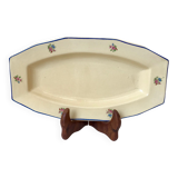 Ravier / small dish badonviller with blue flowers 50s