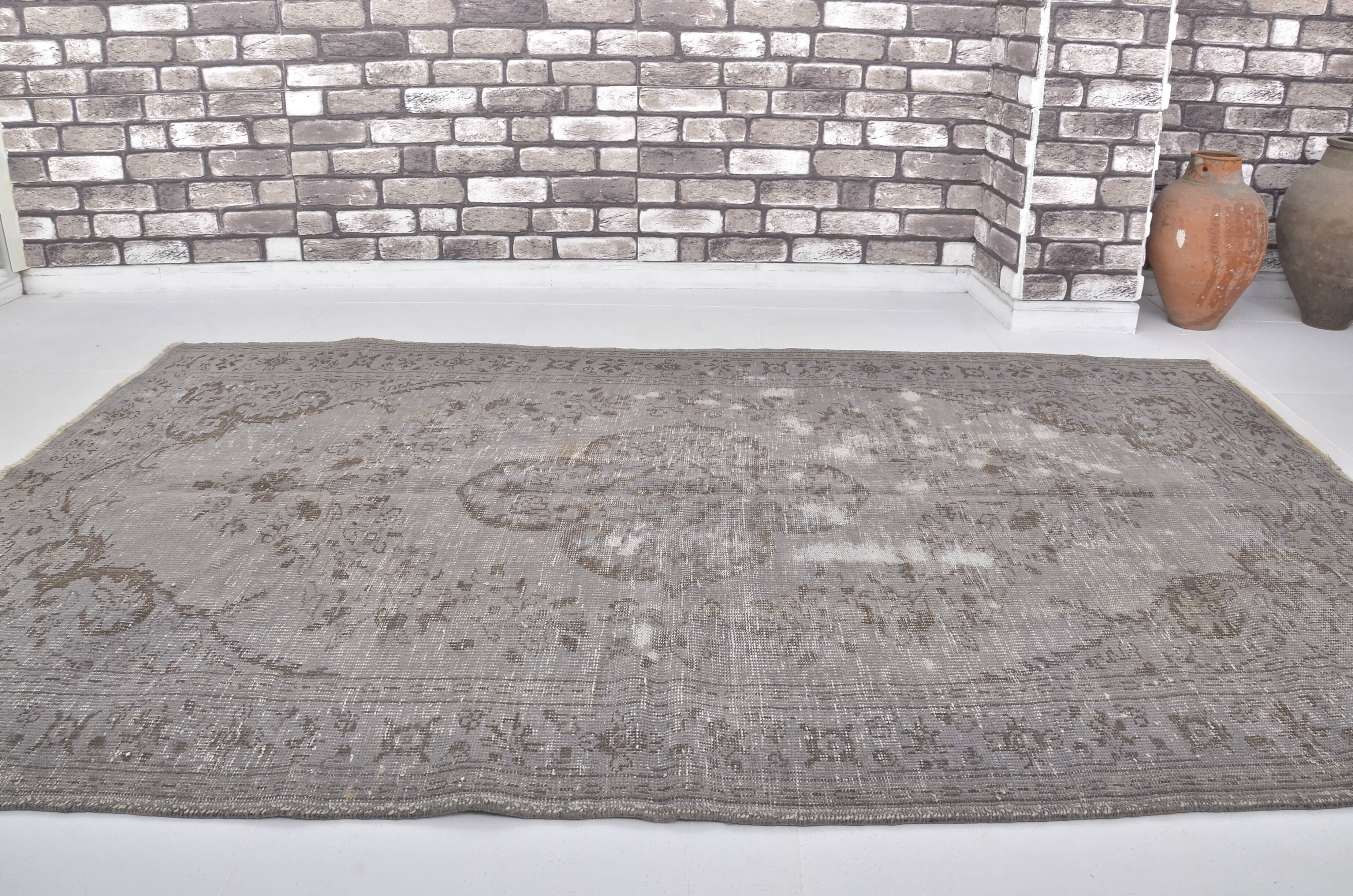 Grey Handknotted Area Rug sku 1510