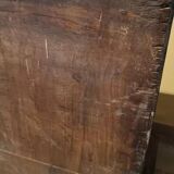 Antique 17th century walnut kneeler with drawers