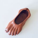 Foot ashtray signed Jean Marais