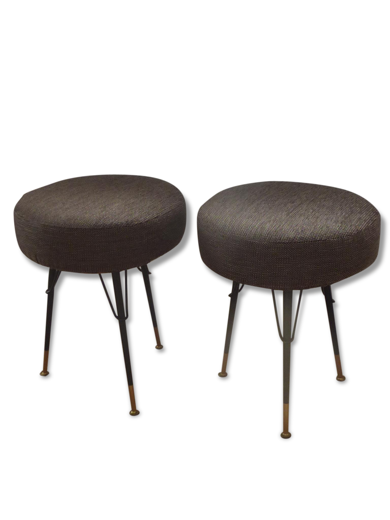 Pair of stools / poufs