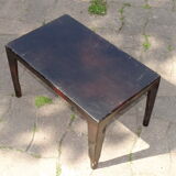 Black one piece plate coffee table