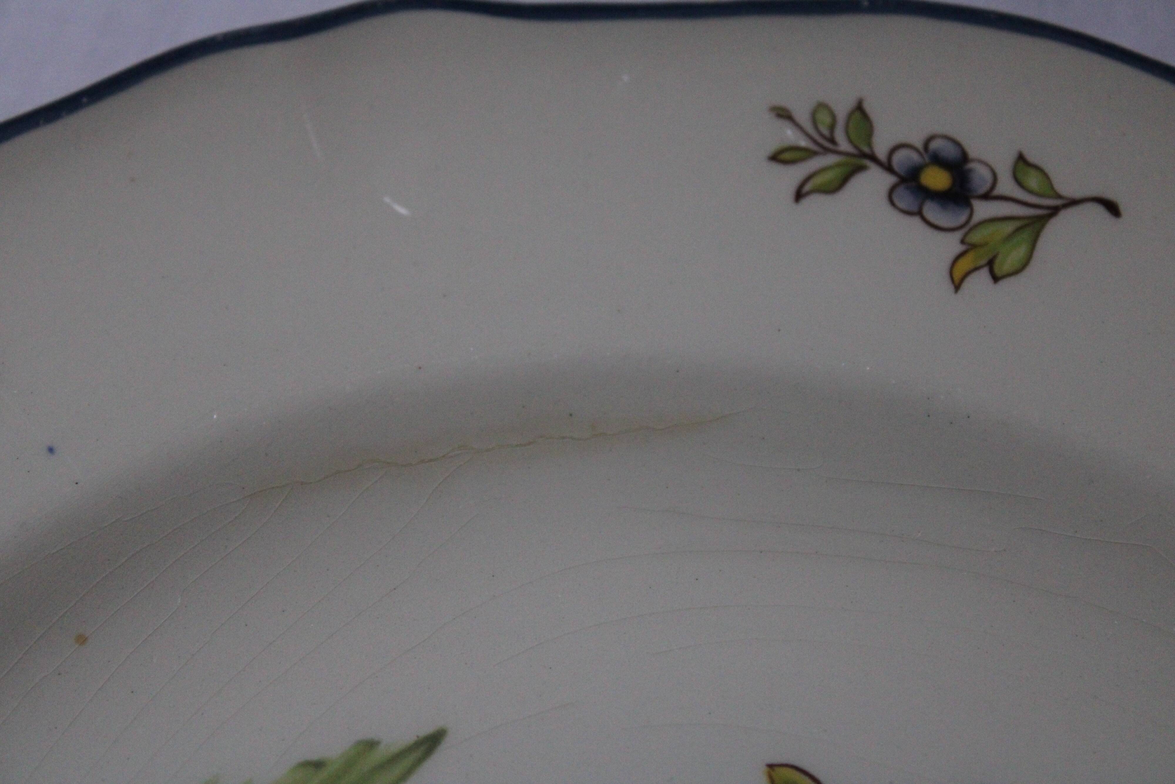 6 Plates Saint-Amand Vieux Delft