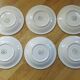 6 plates in vintage Italian earthenware 1970