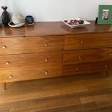 Walnut chest of drawers with 6 drawers - Room & Board