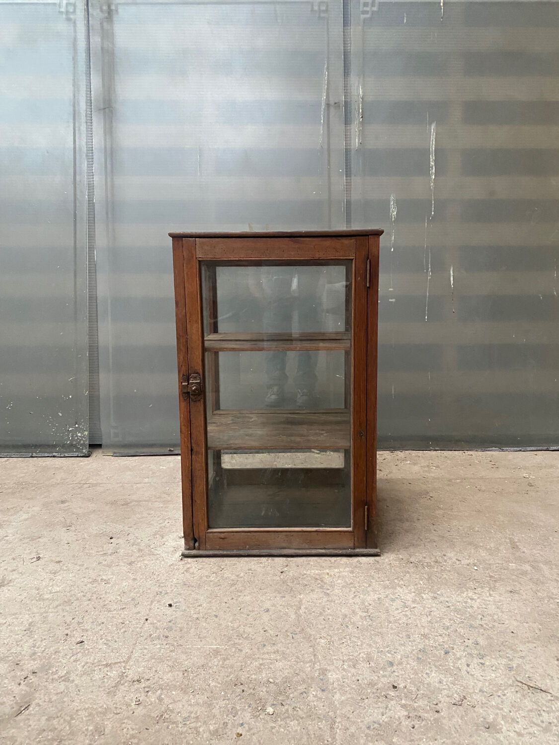 Antique counter display case