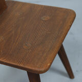 19th century antique Primitive Wabi Sabi mountain chair