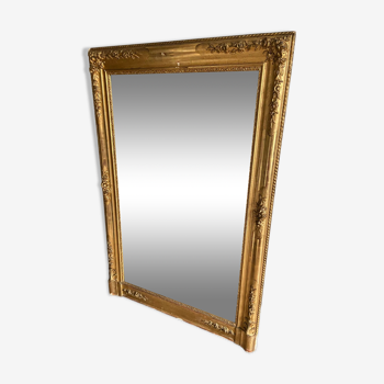 Miroir ancien doré époque Restauration
