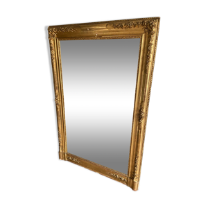 Miroir ancien doré époque
