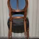 Chaise medaillon de style Louis XVI