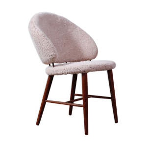 Chaise vintage en teck Teddy Frode