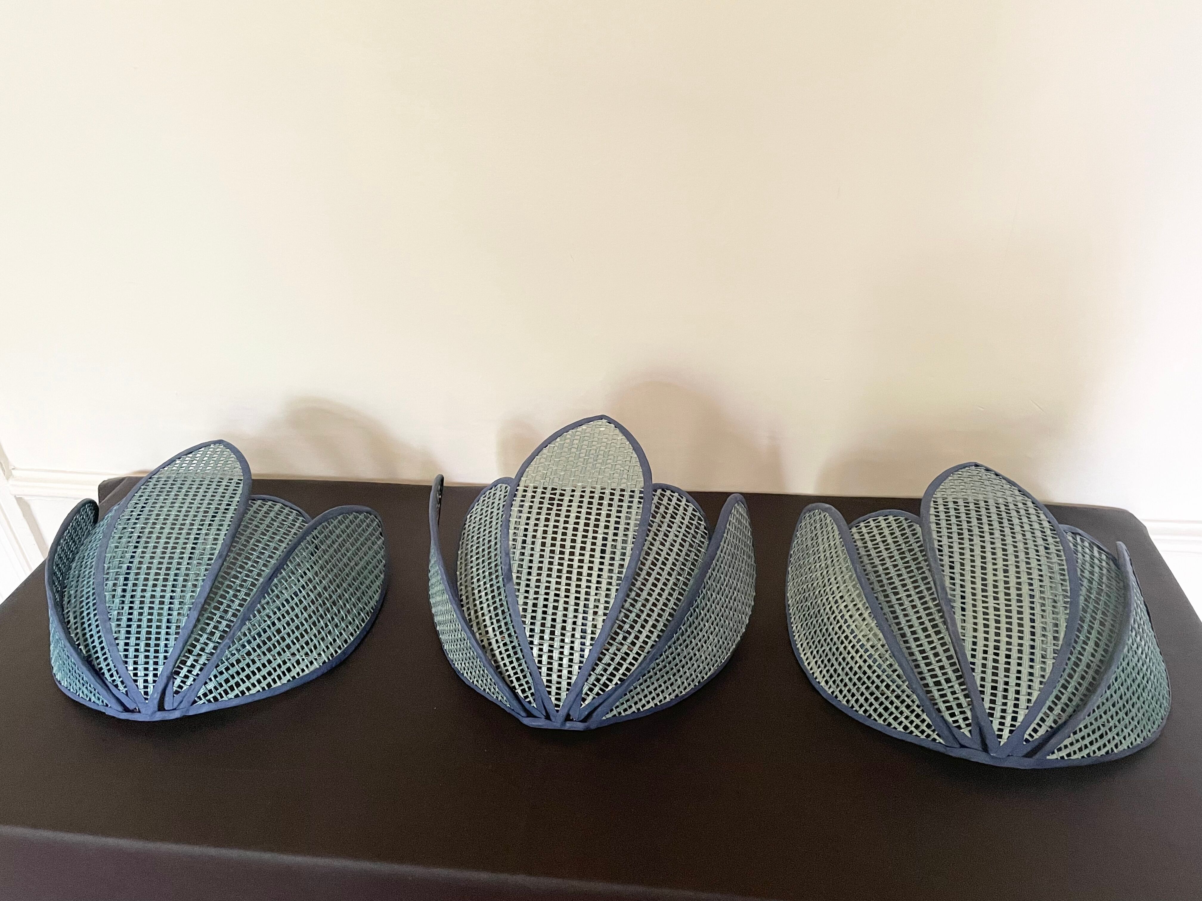 Lotus flower canning wall lamp