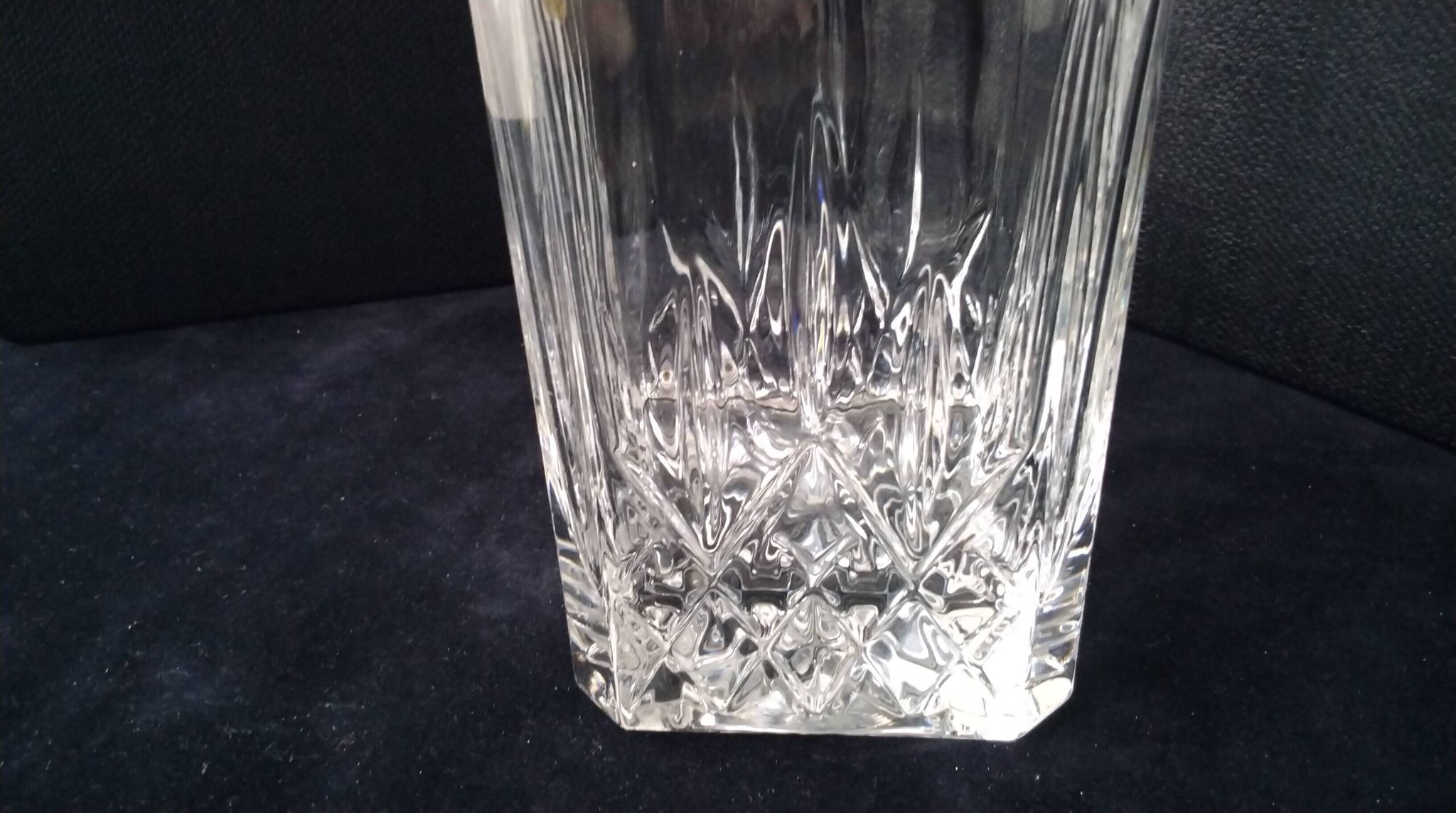 Crystal whisky carafe RCR