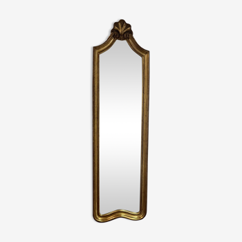 Miroir en bois doré ancien