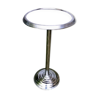 Guéridon métal art déco