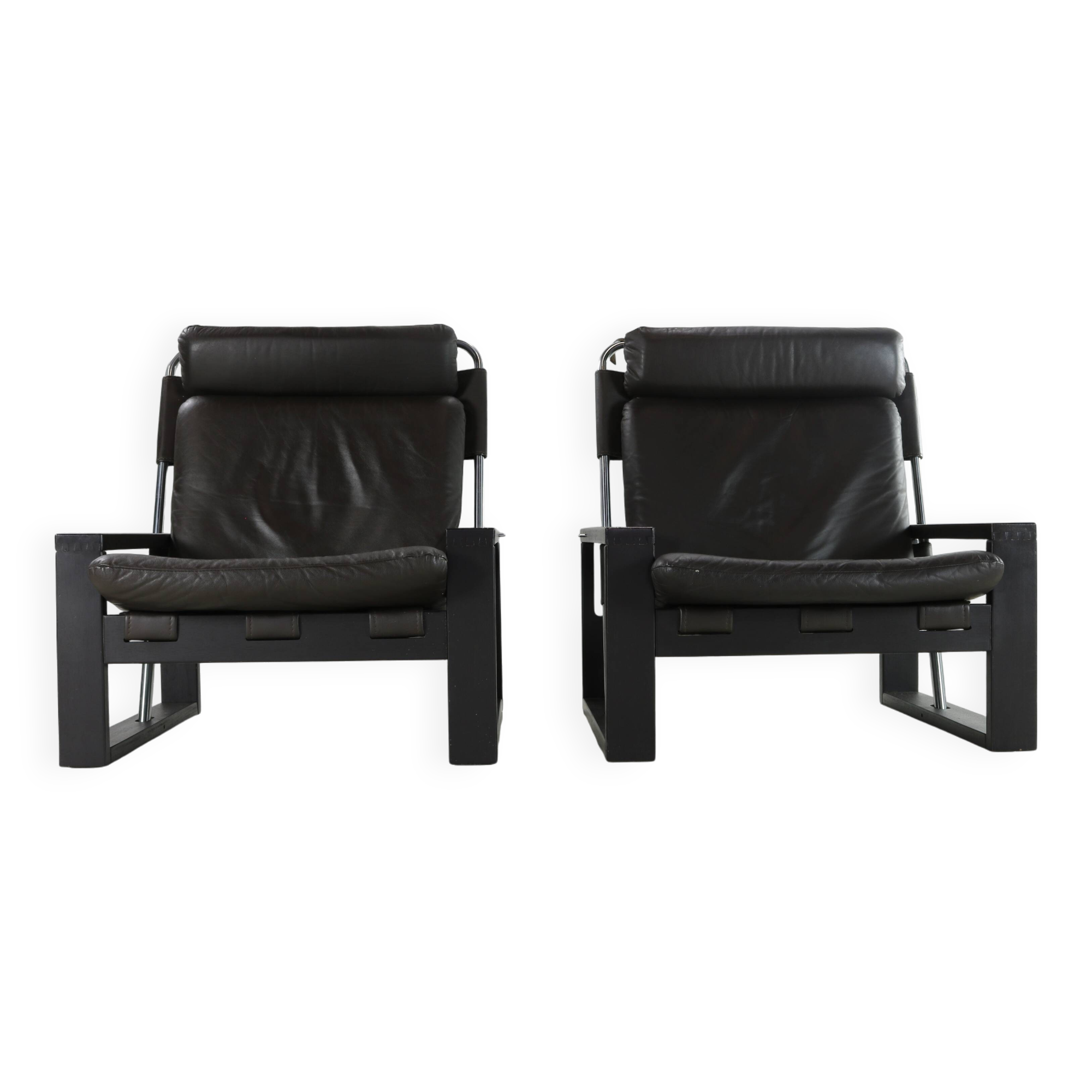 Ensemble de deux chaises longues de Sonja Wasseur
