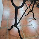 Bistro table with marble top