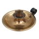 Brass cellar candle holder