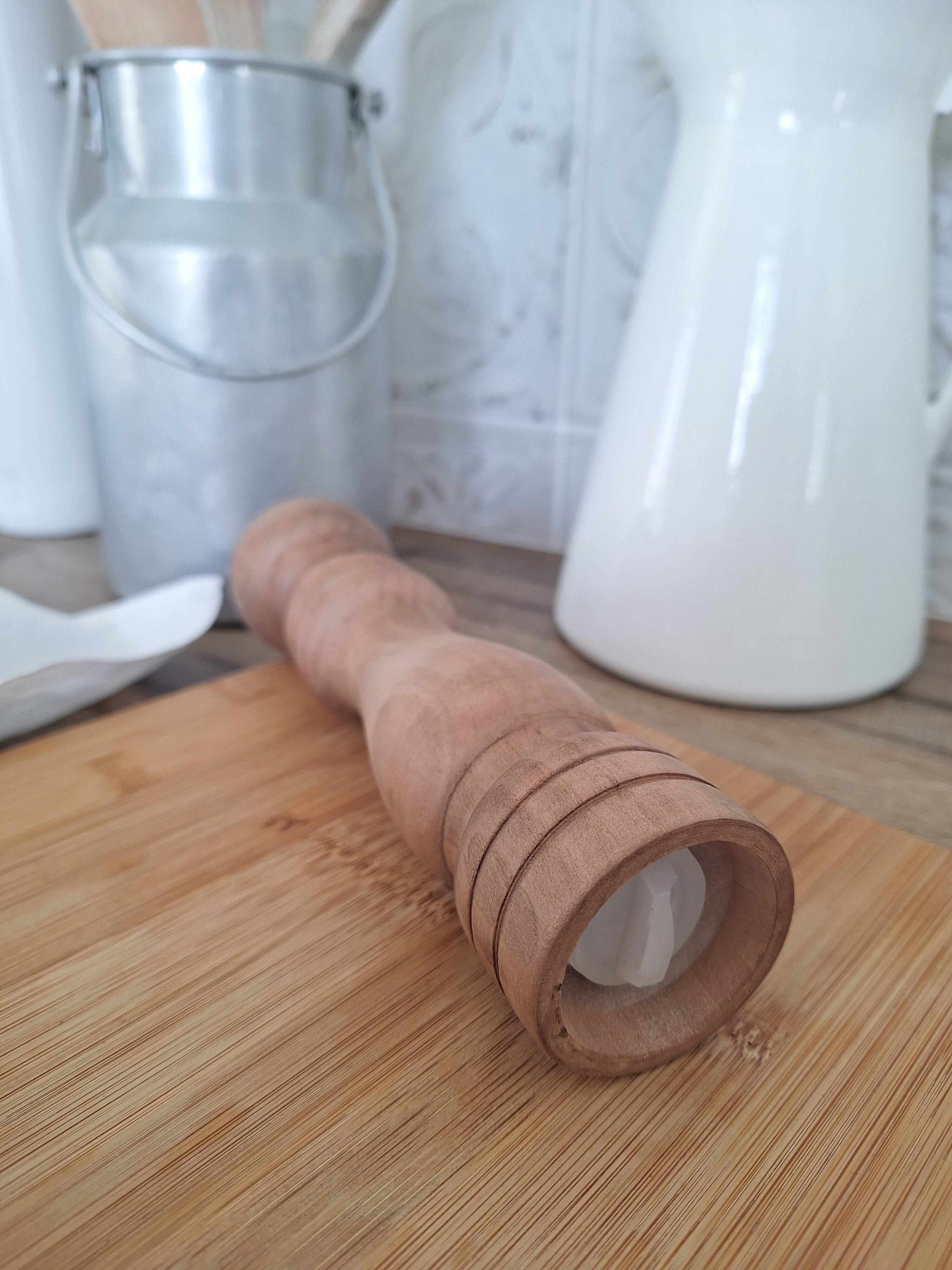 Wooden salt shaker