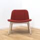 Fauteuil bas Hippy, Billiani