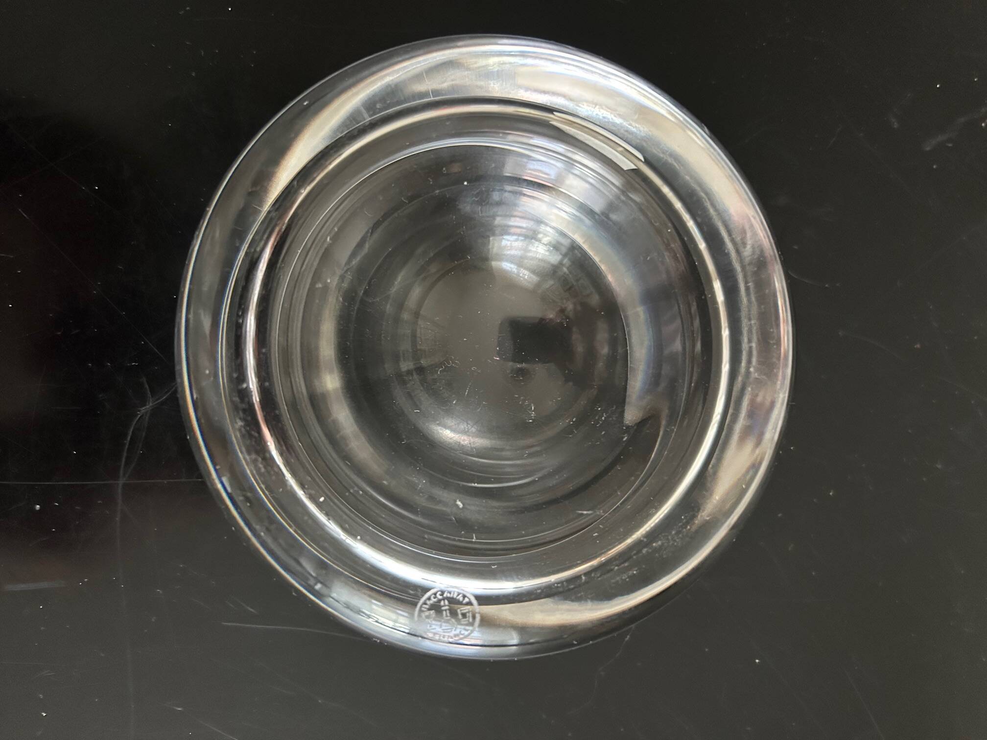 Baccarat crystal empty pocket