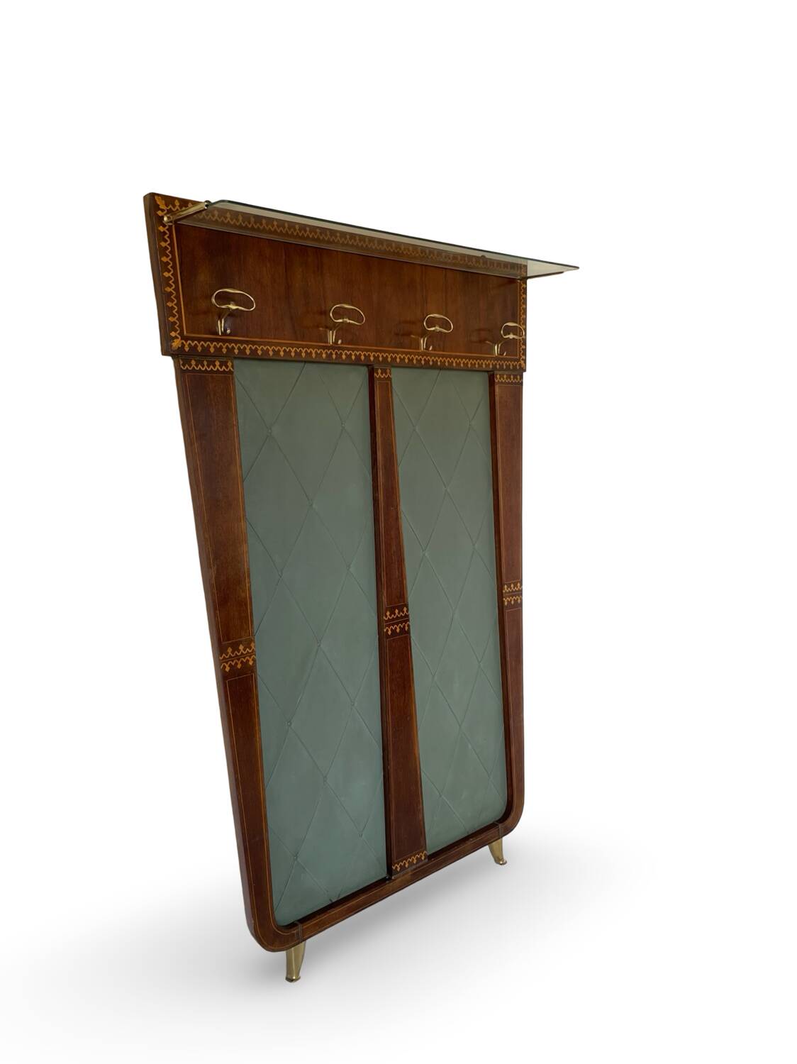 Porte-manteau mural italien des années 60